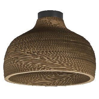 LEDVANCE Decor Cardboard Hat Ceiling E27 Brown - 4058075837225
