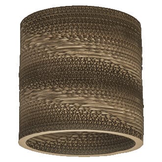 LEDVANCE Decor Cardboard Cylinder Ceiling E27 Brown - 4058075837287