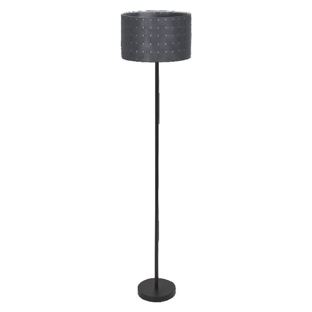 LEDVANCE Decor Felt Weaving Cans Standing Floor E27 Dark Gray - 4058075839168