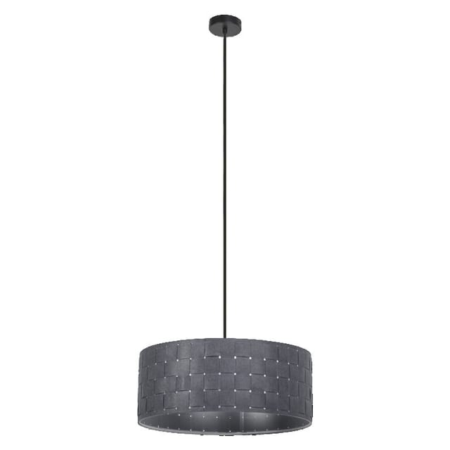 LEDVANCE Decor Felt Weaving Pendant 480 mm 3XE27 Dark Gray - 4058075839069