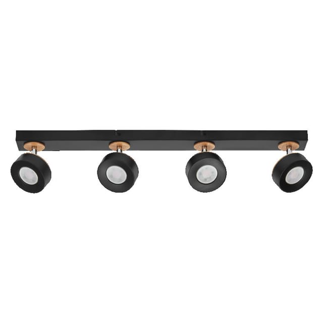 LEDVANCE DECOR SPOT PLUTO BLACK 4 Spot - 4058075833456