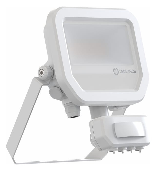 LEDVANCE FLOODLIGHT SENSOR 10 8W 1K2LM 830 PS SY100 WT - 4099854306709