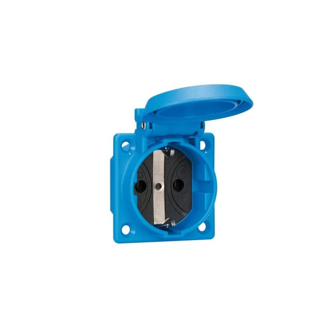 ABL EB-Steckdose 1K bl Sk 1661050 - 1661050
