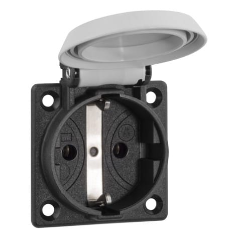 ABL EB-Steckdose 1K gr/gr Sk 1661060 - 1661060