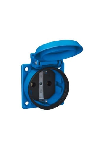 ABL EB-Steckdose 2K bl Sk 1561050 - 1561050