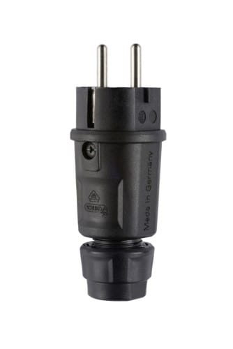 ABL Highteck Stecker 1520 SK+F/B sw 100000064 - 100000064