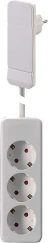 Bachmann Schutzkont.-Flachstecker ws, 1,6m Ltg 933.007 - 933007