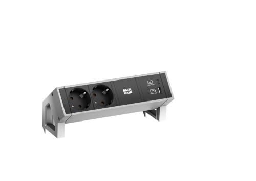 Bachmann Steckdosenleiste DESK2 2xCEE7/3 1xUSB 902.901 - 902901