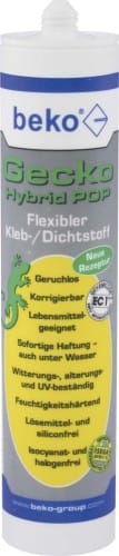 Beko Gecko Kleb-/Dichtstoff 310ml HybridP. schw. 2453102 - 2453102