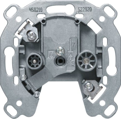 Berker Antennen-Steckdose 2Loch Einzeldose 450210 - 450210