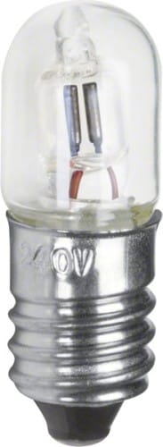 Berker Glimmlampe 220V E10 1601 - 1601