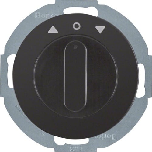 Berker Jal-Drehschalter 2p Z-Stk. R.Classic, schw 38122145 - 38122145