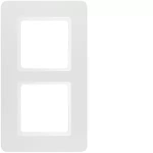 Berker Rahmen 2f. pws/samt 10126189 - 10126189