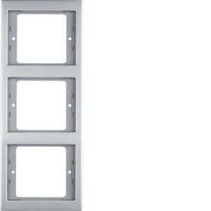 Berker Rahmen 3f. eds senkrecht 13337004 - 13337004