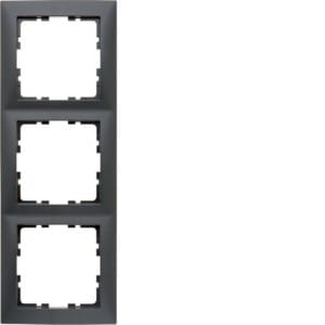 Berker Rahmen 3-fach anthrazit 10139949 - 10139949