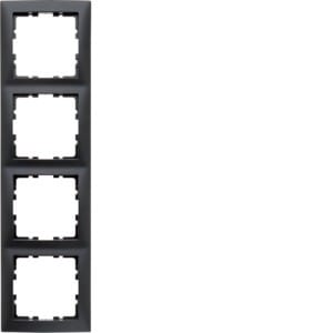 Berker Rahmen 4fach anth 10149949 - 10149949