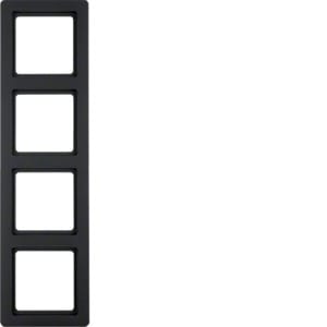Berker Rahmen anth/sa 4fach 10146086 - 10146086