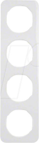 Berker Rahmen pows/gl 4fach 10142189 - 10142189