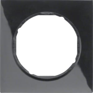Berker Rahmen sw/gl 1fach, rund 10112245 - 10112245