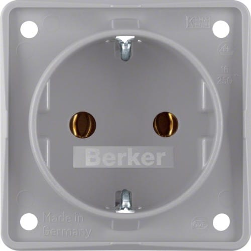 Berker Schuko-Steckd.gr m.Steckklemmen 947782506 - 947782506