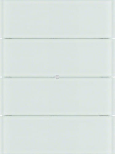 Berker Tastsensor 4fach Glas polarweiß 75164090 - 75164090