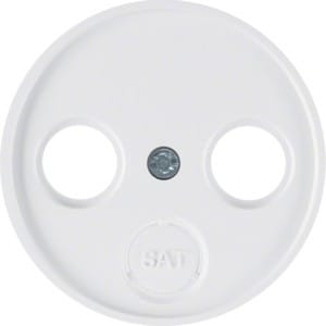 Berker Zentralstück pows/gl f. Antennensteckdose 12032089 - 12032089