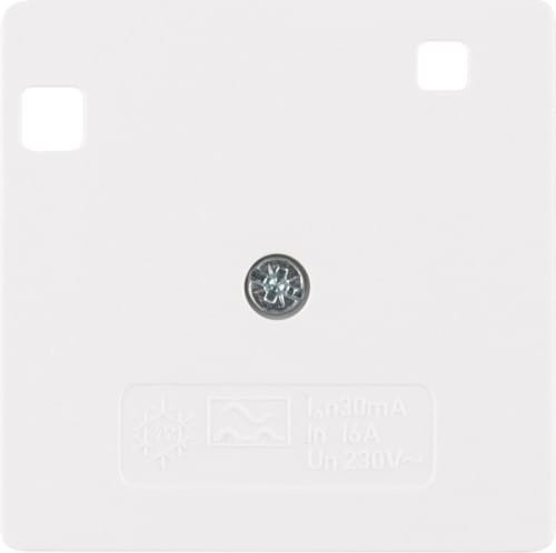 Berker Zentralstück pws/gl f.FI-Schutzschalter 149609 - 149609
