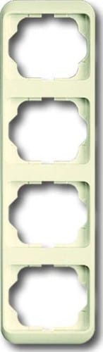 Busch-Jaeger Rahmen 4-fach elf/ws, senkr. alpha 1734-22G - 2CKA001754A3773