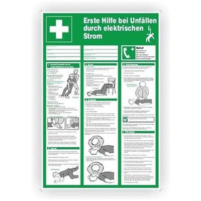 Cimco Werkzeuge SAH 1.Hilfe bei Unfällen Gr. 400x600x1 182762 - 182762