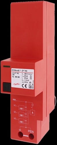 DEHN Kombi-Ableiter DEHNventil ZP TNC DV 255 - 900390