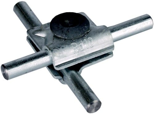 DEHN MV-Klemme St/tZn f. Rd 10mm MVK 10 FRM10X35STTZN - 391060
