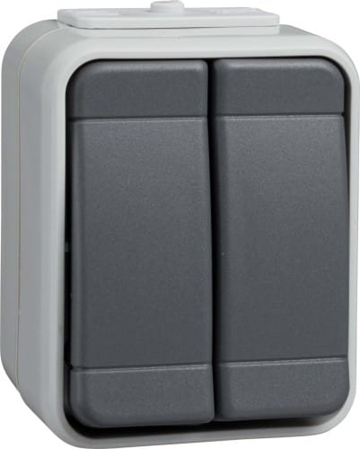 Elso Doppeltaster lg/dg 10A AquaTop 442509 - 442509