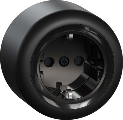 Elso Steckdose 16A schwarz WDE015976 - WDE015976
