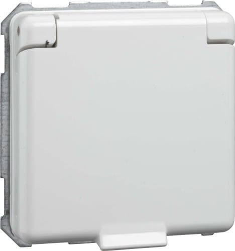 Elso Steckdose rw m.Klappdeckel, 16A 225034 - 225034