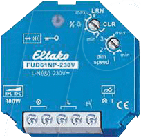 Eltako Funkaktor Universal Dimmschalter FUD61NP-230V - 30100830