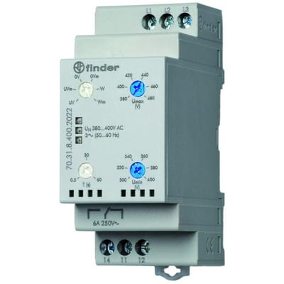 Finder 3-Phasenüberwachung 380-415 V AC 70.31.8.400.2022 - 703184002022