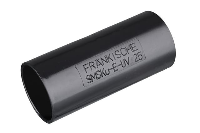 Fränkische Kunststoff-Steckmuffe schwarz SMSKu-E-UV 25 sw - 22551025
