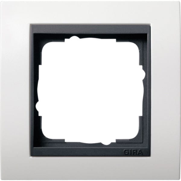 Gira Abdeckrahmen 1f. rws f.anth.ZL,bruchsich. 021107 - 021107