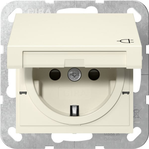 Gira Steckdose KD Cremeweiß 441401 - 441401