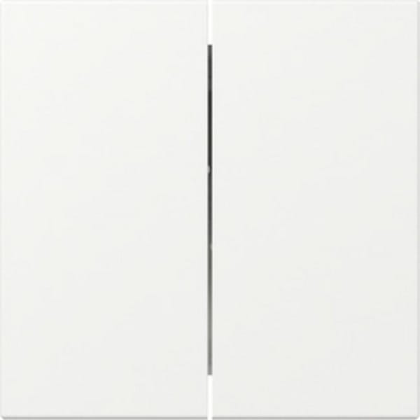 Gira Wippe 2f gerade Reinweiß m 349527 - 349527