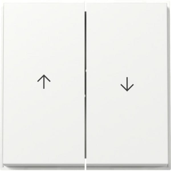 Gira Wippe 2f Pfeil (WG UP) Reinweiß 329466 - 329466