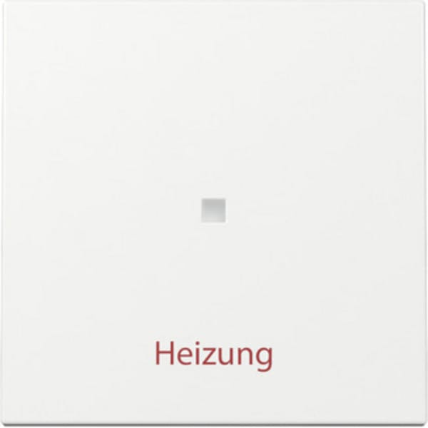 Gira Wippe Kontrollf. + Heizung Ein/Aus Reinweiß 367803 - 367803