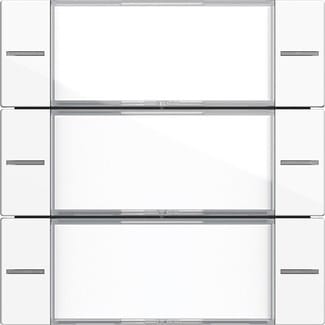 Gira Wippenset 3-fach BSF Tastsensor Reinweiß 577303 - 577303