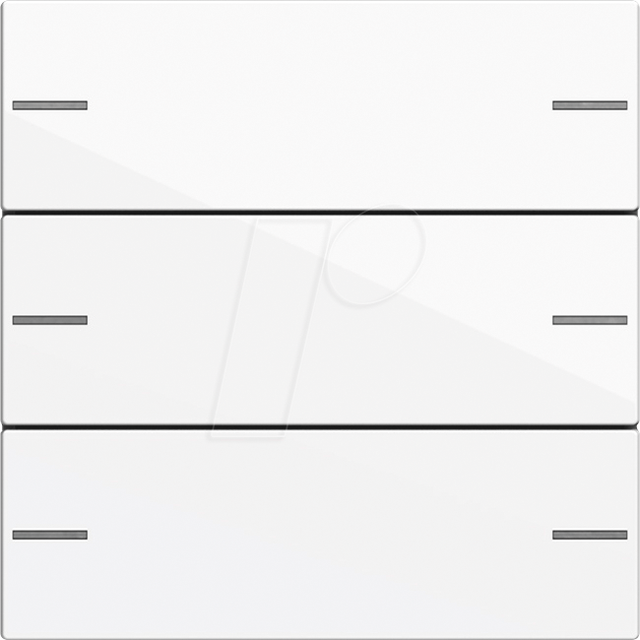 Gira Wippenset 3-fach Tastsensor Reinweiß 575303 - 575303