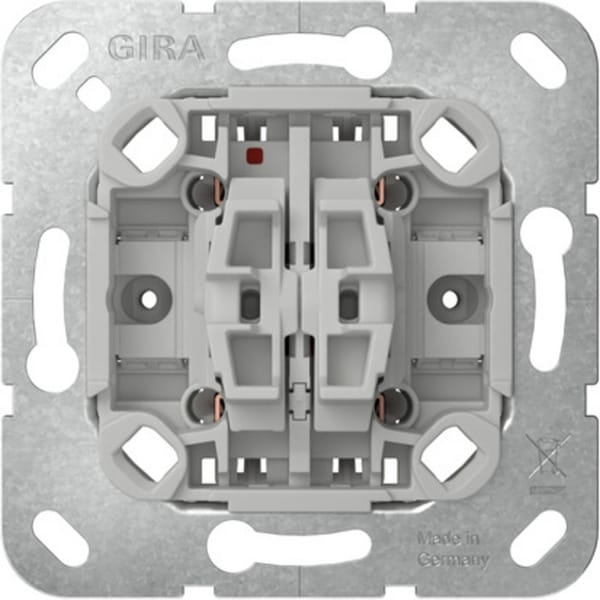 Gira Wipp-Jal.schalter o.Kr. Einsatz 387900 - 387900
