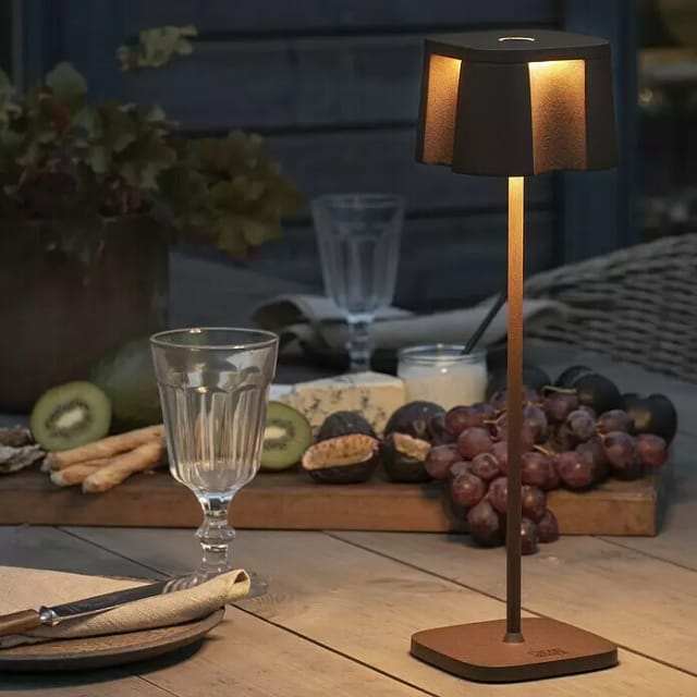 Gnosjö Konstsmide AL LED-Tischleuchte Rostoptik 7818-970 - 7818-970