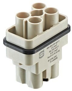 Harting Steckverbinder Q, 4/2-M-AS-QL 09120062662 - 09120062662