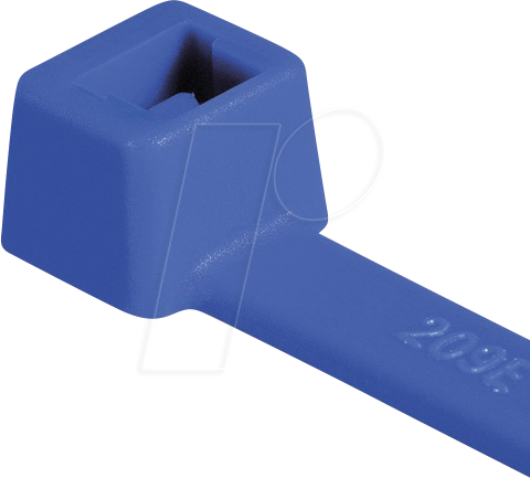 HellermannTyton Kabelbinder 4,7x390 blau T80L-N66-BU-C1 - 116-05416
