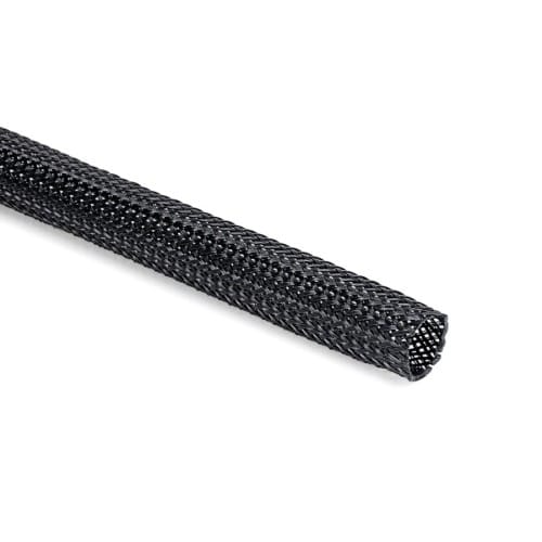 HellermannTyton Polyester Geflechtschlauch HEGP15-PET-BK-C4 - 170-11500