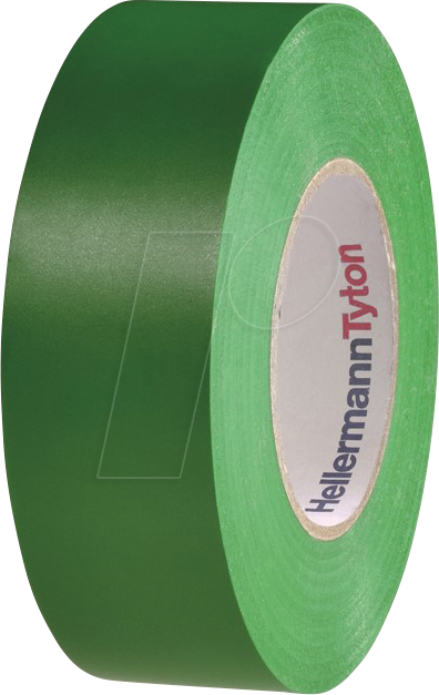 HellermannTyton PVC Isolierband 15-19x20 grün HTAPE-FLEX15-19x20GN - 710-00154